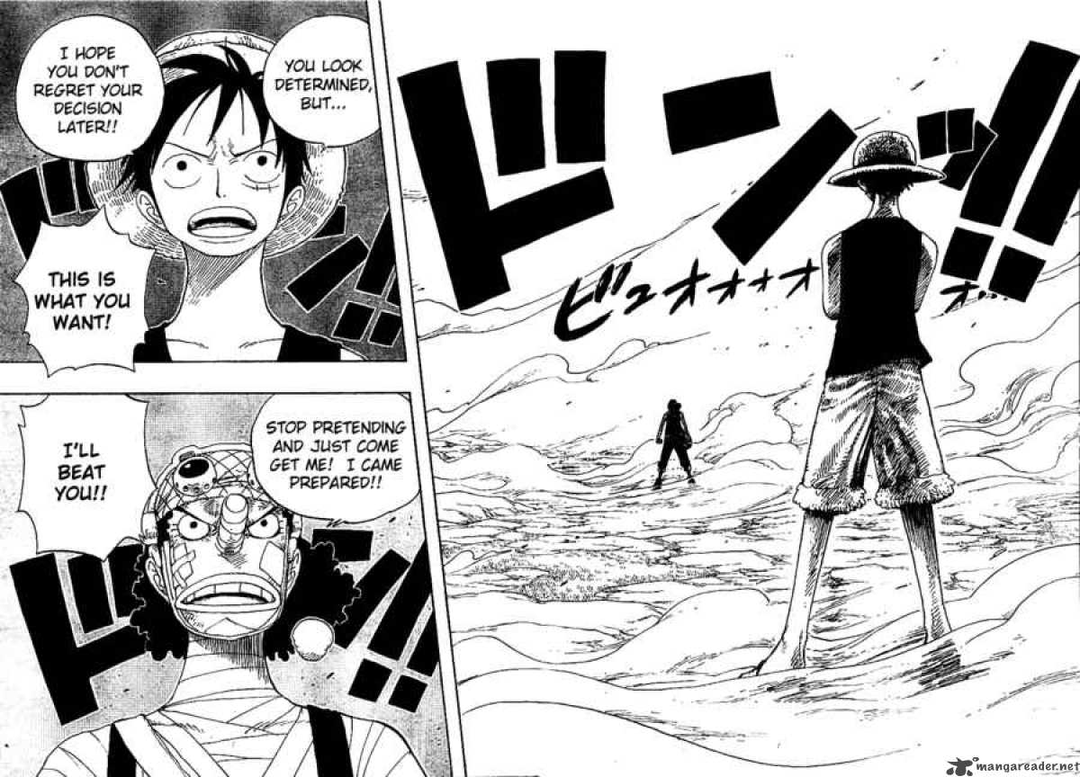 One Piece Chapter 332 page 8 - Chapter 332: Luffy vs. Usopp