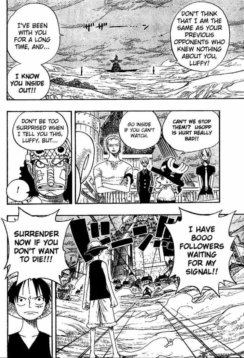 One Piece Chapter 332 page 9 - Chapter 332: Luffy vs. Usopp