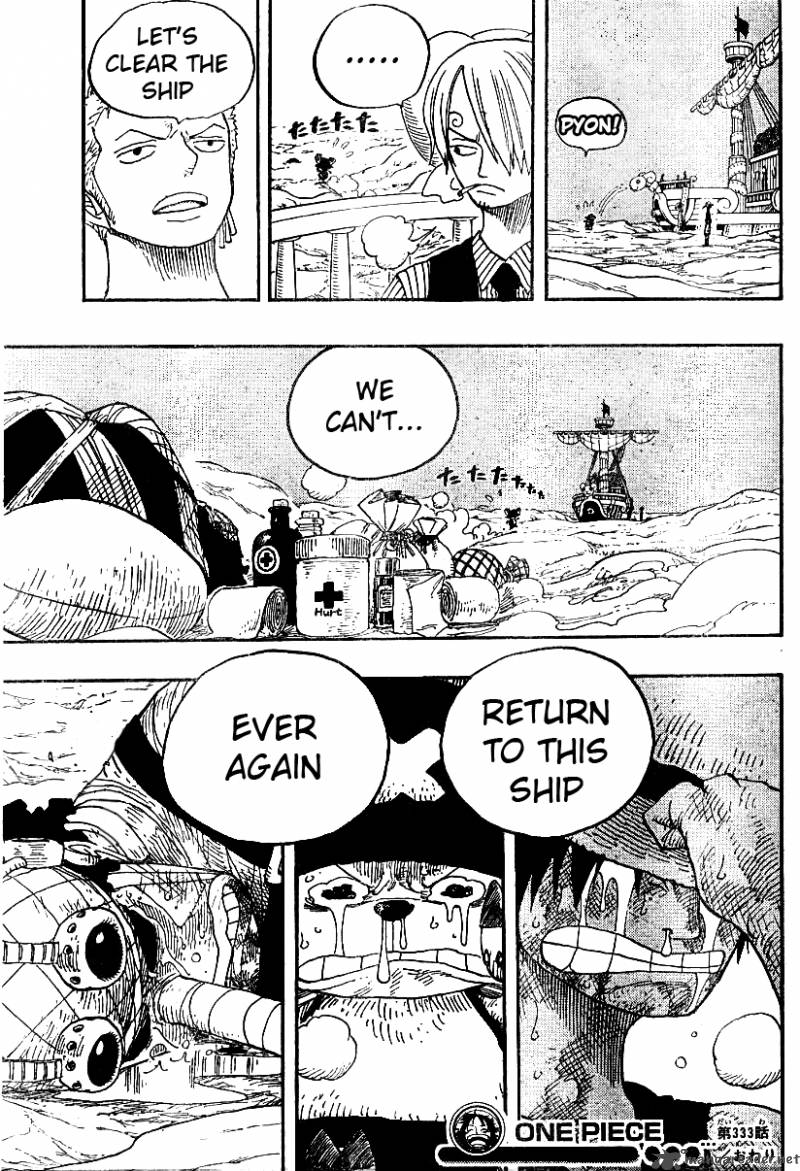 One Piece Chapter 333 page 18 - Chapter 333: Captain