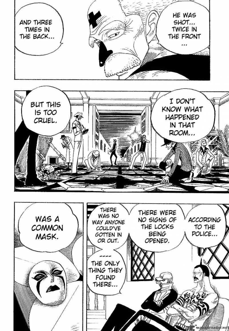 One Piece Chapter 334 page 15 - Chapter 334: Big Trouble in the Secret Room