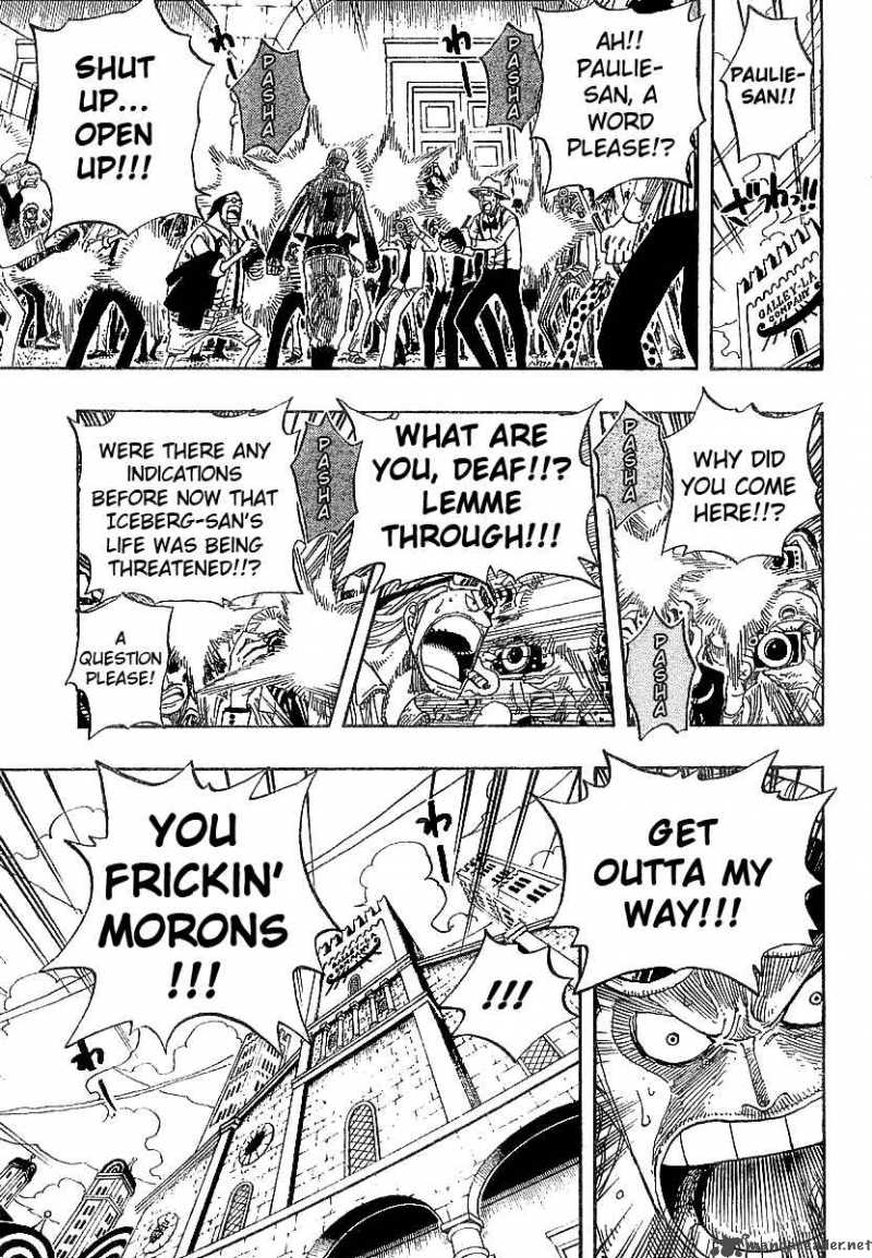 One Piece Chapter 334 page 16 - Chapter 334: Big Trouble in the Secret Room