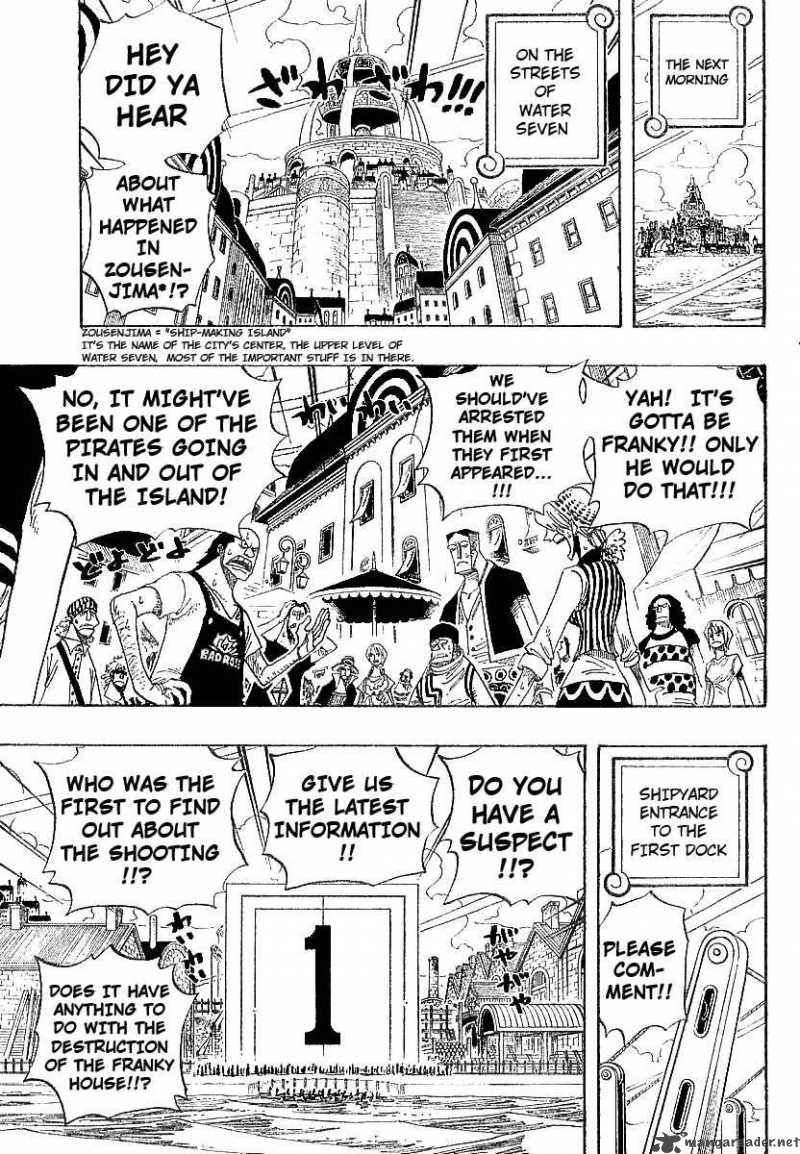 One Piece Chapter 334 page 4 - Chapter 334: Big Trouble in the Secret Room
