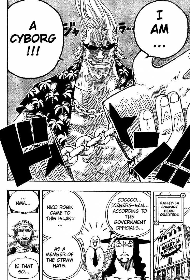 One Piece Chapter 336 page 10 - Chapter 336: Luffy vs. Franky