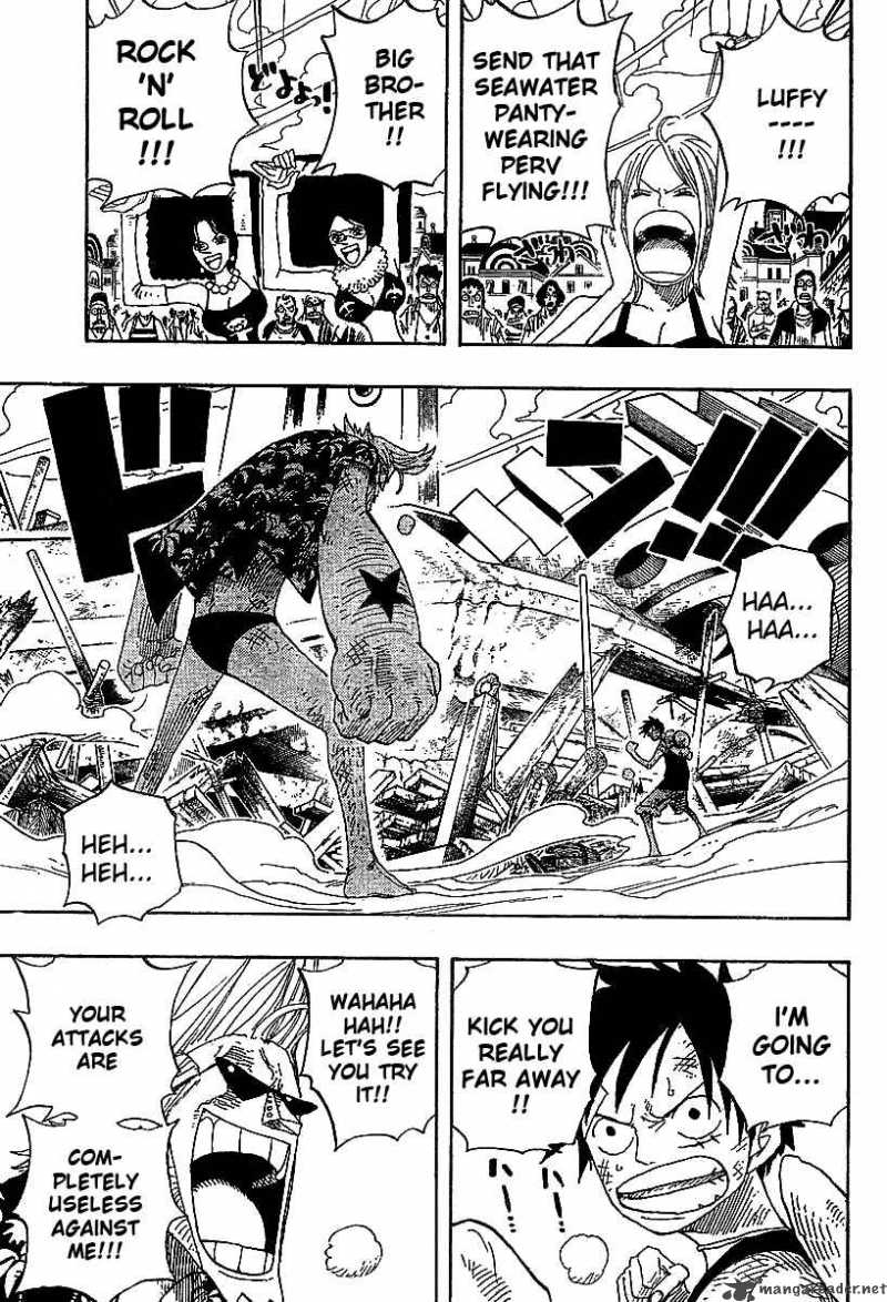 One Piece Chapter 336 page 15 - Chapter 336: Luffy vs. Franky