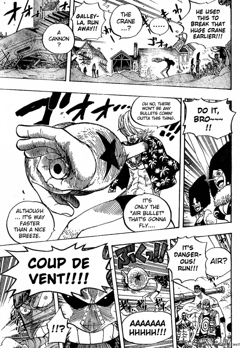 One Piece Chapter 338 page 13 - Chapter 338: Coup de Vent