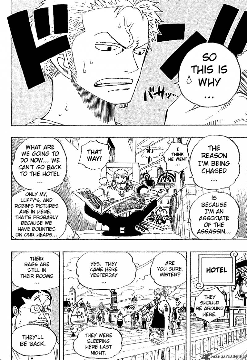 One Piece Chapter 340 page 6 - Chapter 340: The Woman Who Brings Darkness