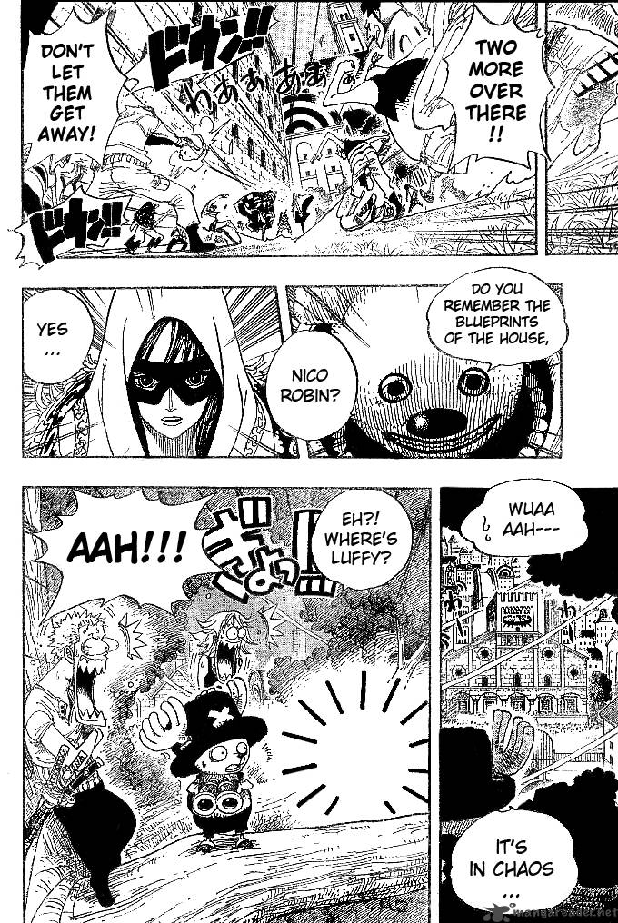 One Piece Chapter 342 page 17 - Chapter 342: The Messengers of Darkness