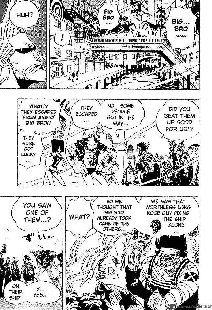 One Piece Chapter 342 page 3 - Chapter 342: The Messengers of Darkness