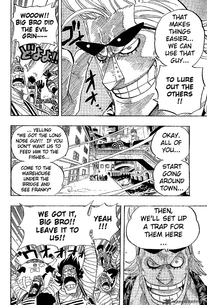 One Piece Chapter 342 page 4 - Chapter 342: The Messengers of Darkness