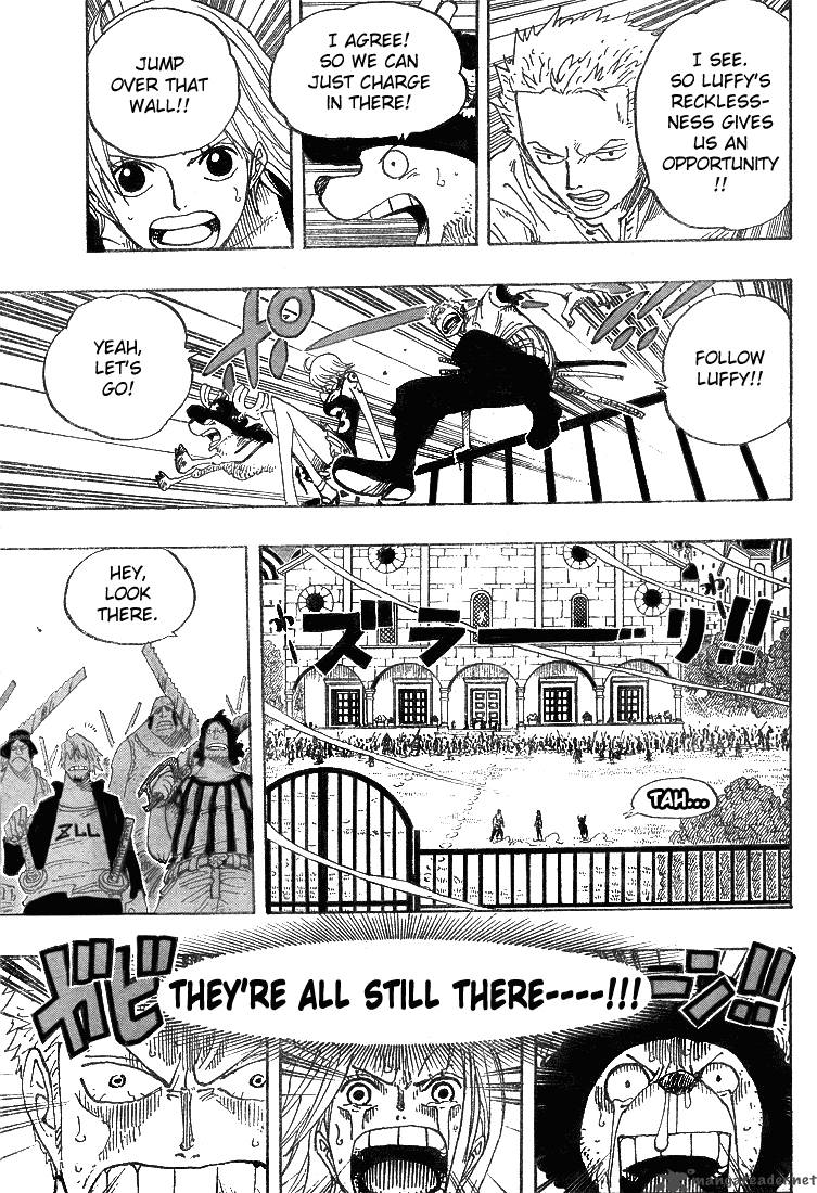 One Piece Chapter 343 page 17 - Chapter 343: Cipher Pol No.9