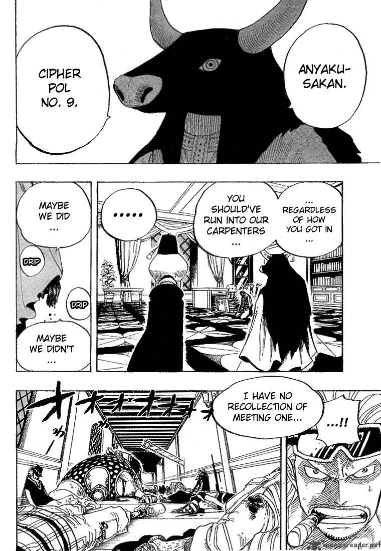 One Piece Chapter 343 page 8 - Chapter 343: Cipher Pol No.9