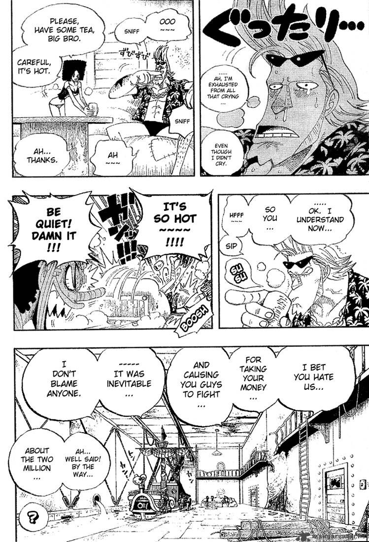 One Piece Chapter 350 page 10 - Chapter 350: The Warehouse Under the Bridge