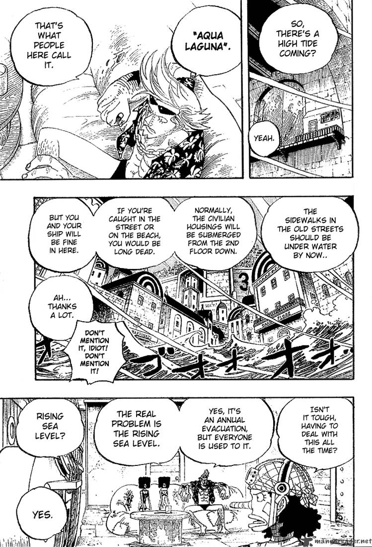 One Piece Chapter 350 page 13 - Chapter 350: The Warehouse Under the Bridge