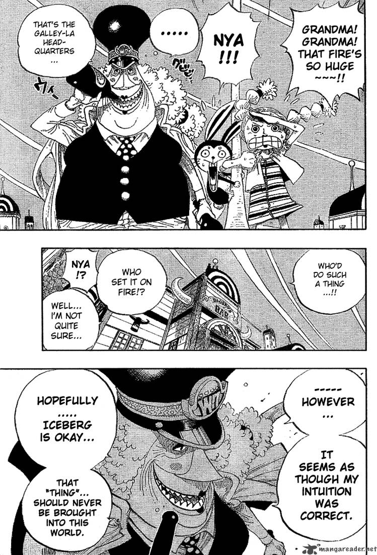 One Piece Chapter 350 page 3 - Chapter 350: The Warehouse Under the Bridge