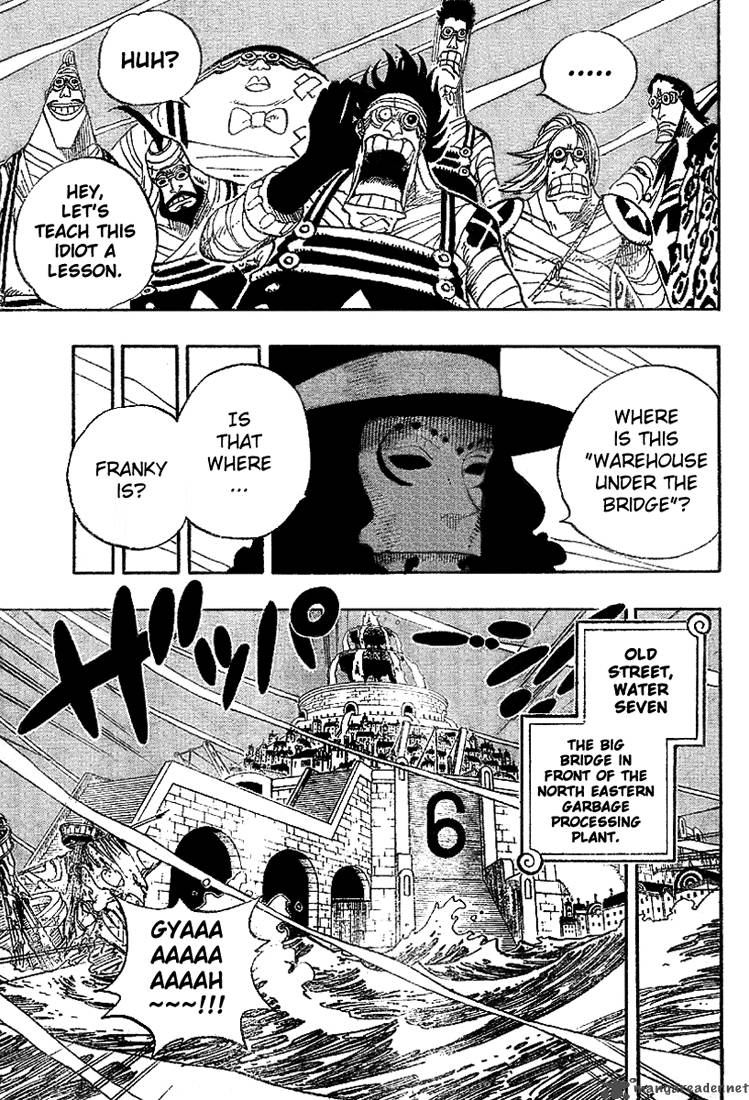 One Piece Chapter 350 page 7 - Chapter 350: The Warehouse Under the Bridge
