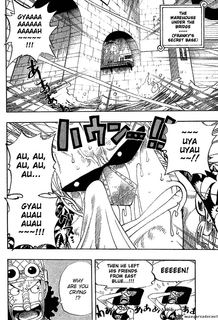 One Piece Chapter 350 page 8 - Chapter 350: The Warehouse Under the Bridge
