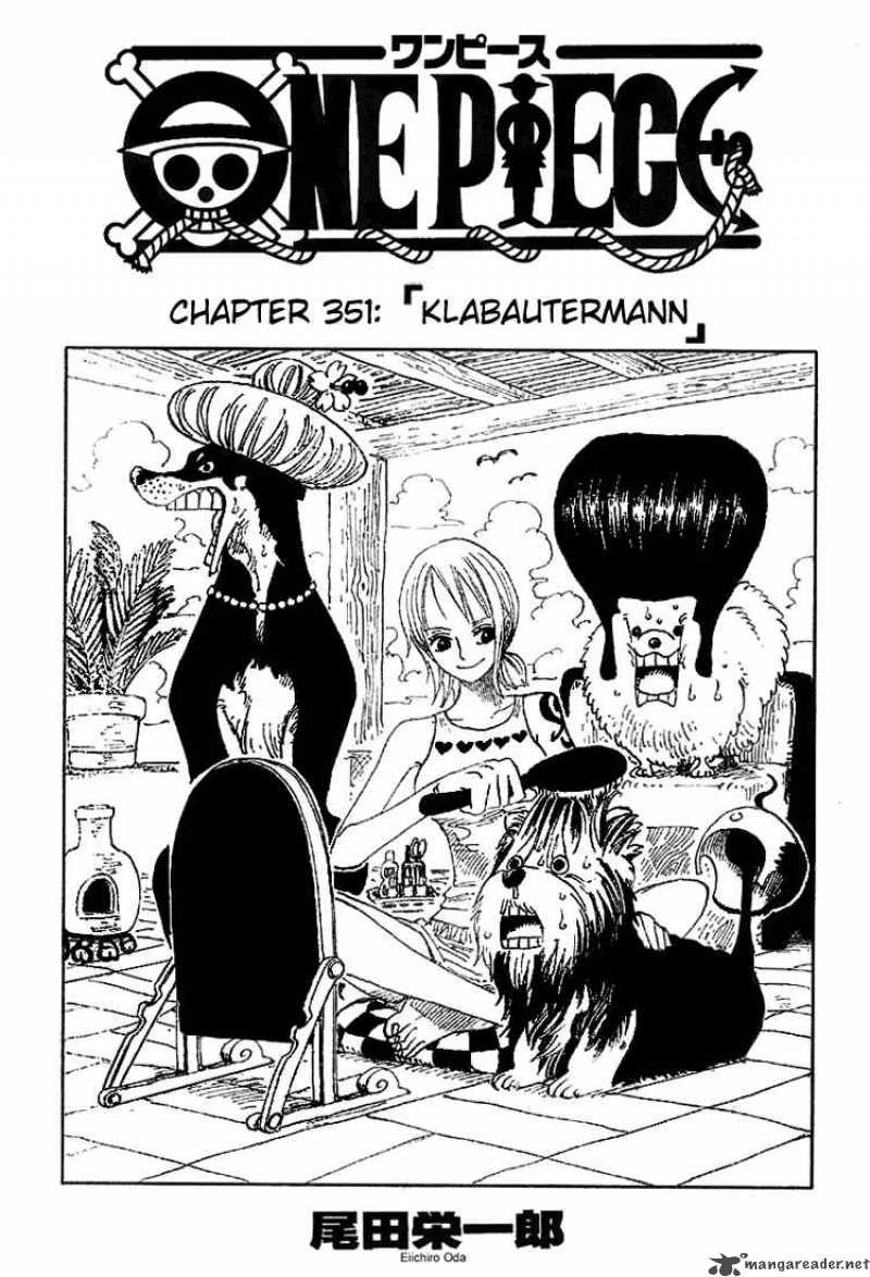 One Piece Chapter 351 page 1 - Chapter 351: Klabautermann