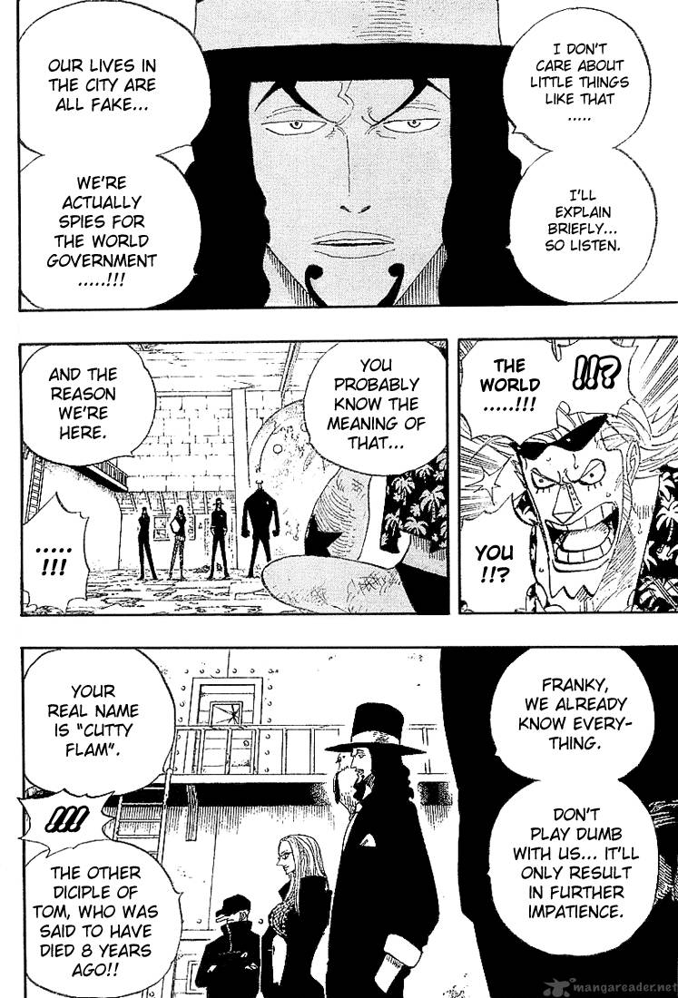 One Piece Chapter 352 page 11 - Chapter 352: Tom's Workers