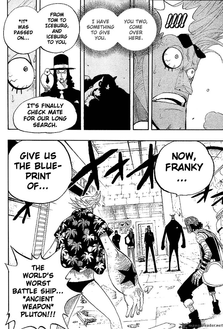 One Piece Chapter 352 page 13 - Chapter 352: Tom's Workers