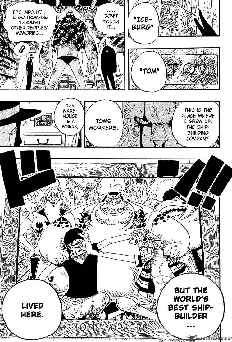 One Piece Chapter 352 page 18 - Chapter 352: Tom's Workers