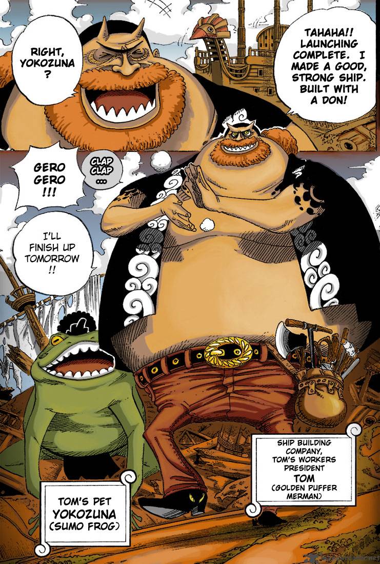 One Piece Chapter 353 page 13 - Chapter 353: The Legendary Shipwright