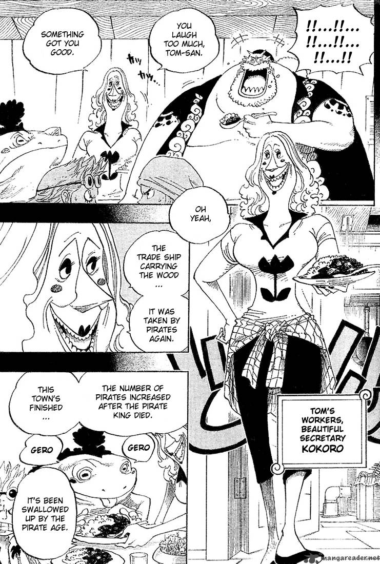 One Piece Chapter 353 page 16 - Chapter 353: The Legendary Shipwright