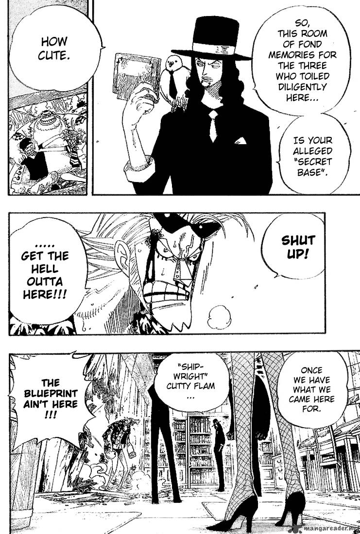 One Piece Chapter 353 page 4 - Chapter 353: The Legendary Shipwright