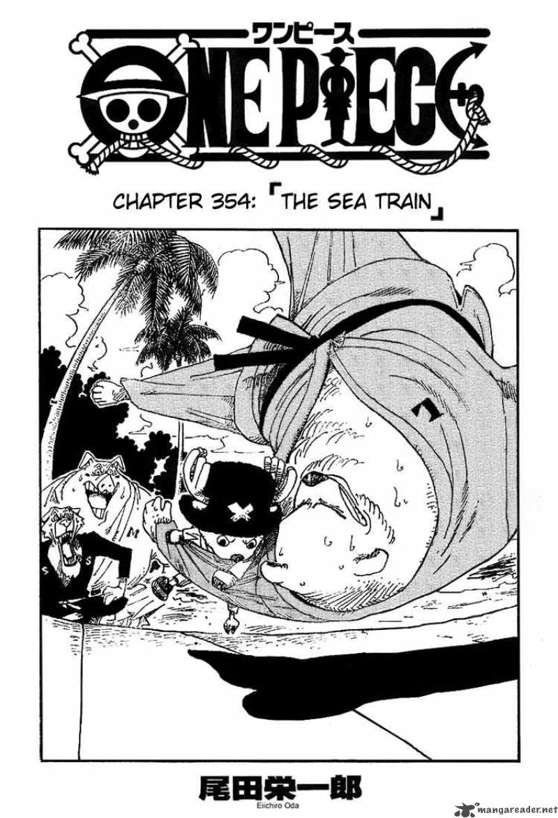 One Piece Chapter 354 page 1 - Chapter 354: Sea Train