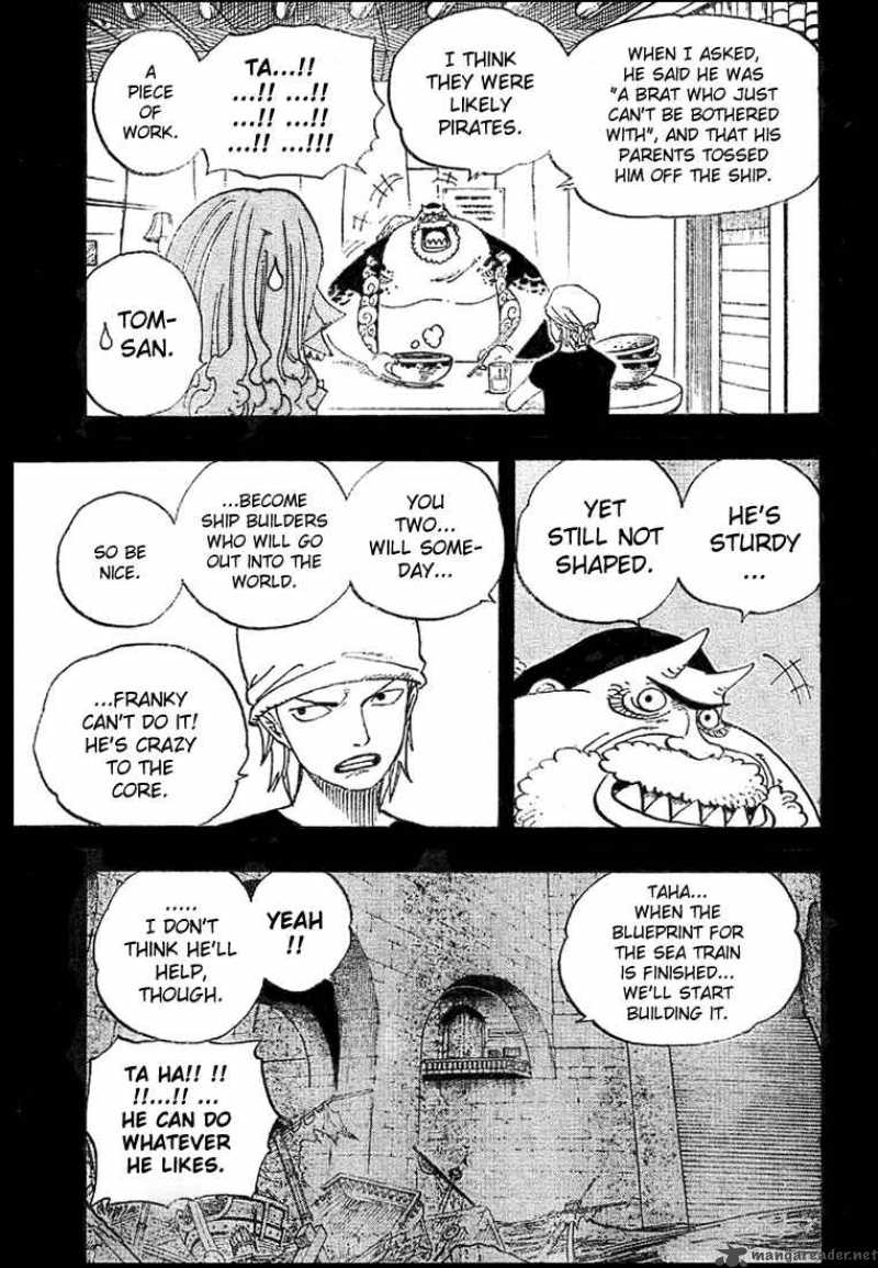 One Piece Chapter 354 page 11 - Chapter 354: Sea Train