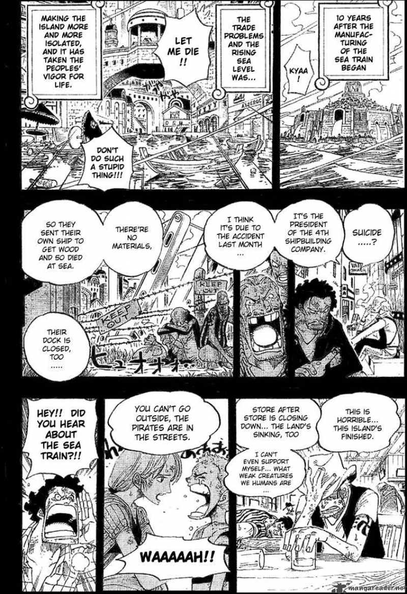 One Piece Chapter 354 page 16 - Chapter 354: Sea Train
