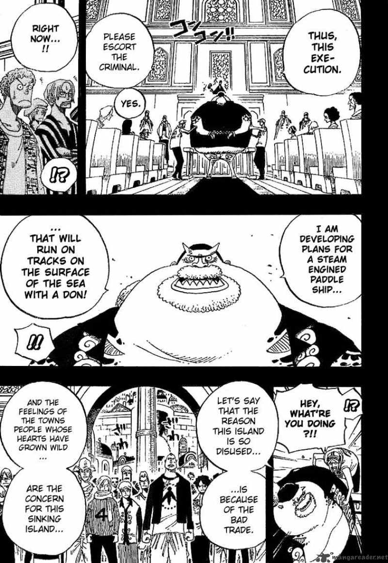 One Piece Chapter 354 page 3 - Chapter 354: Sea Train
