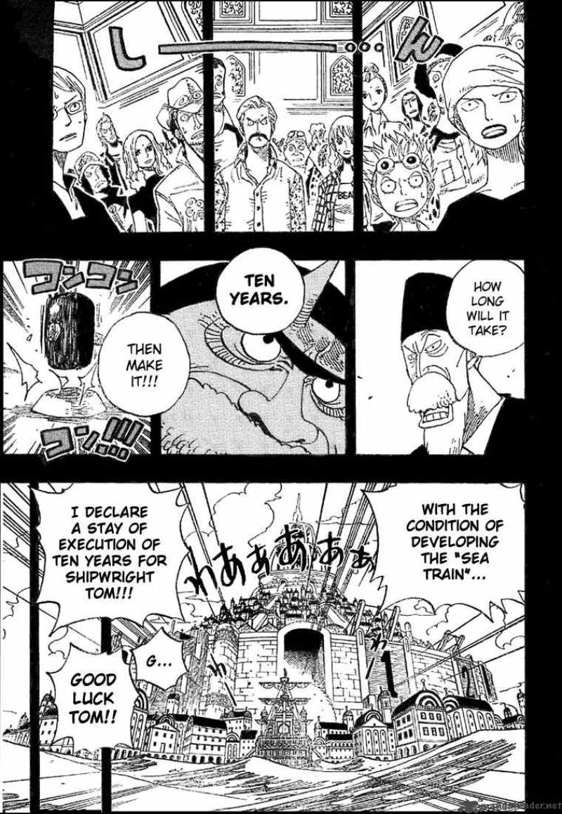 One Piece Chapter 354 page 7 - Chapter 354: Sea Train