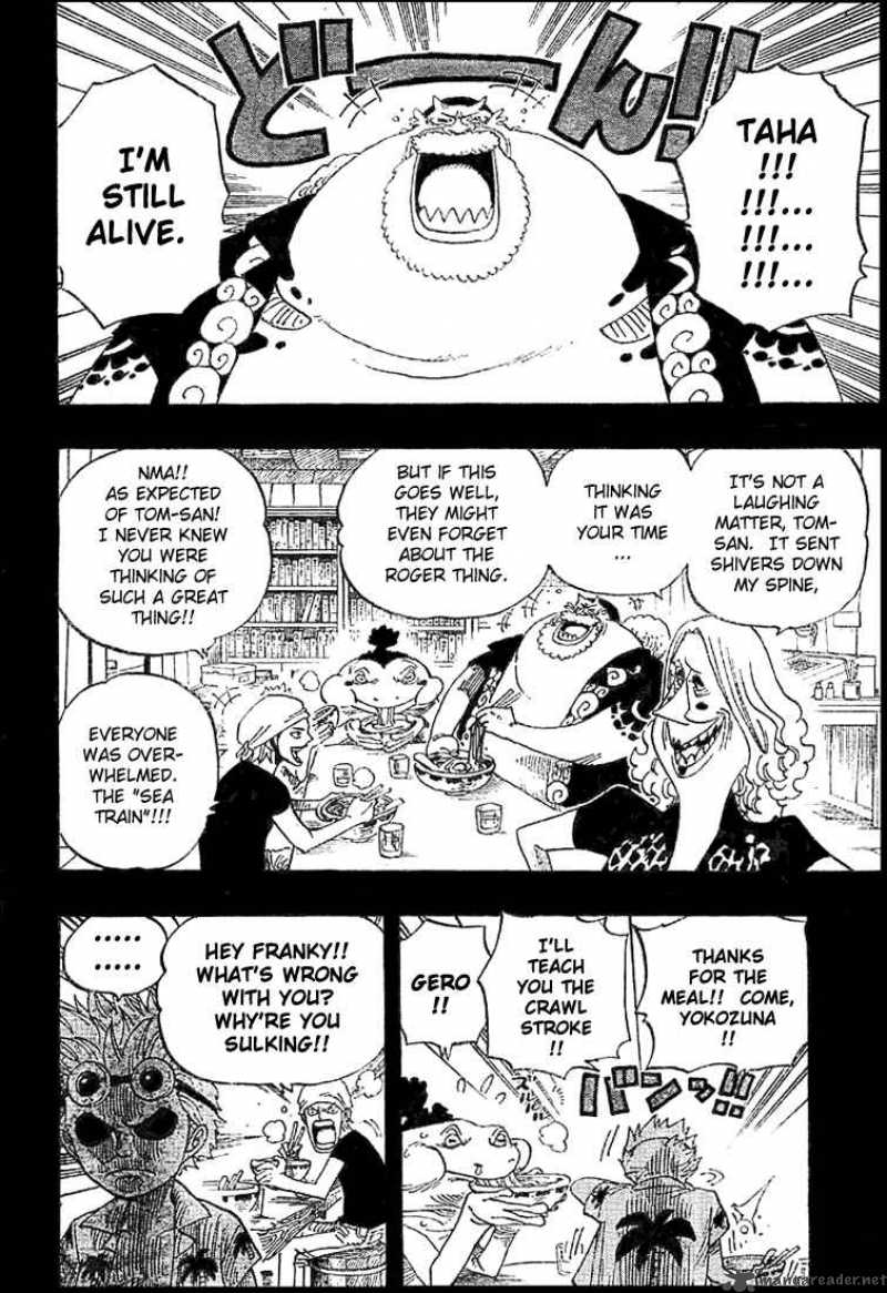 One Piece Chapter 354 page 8 - Chapter 354: Sea Train