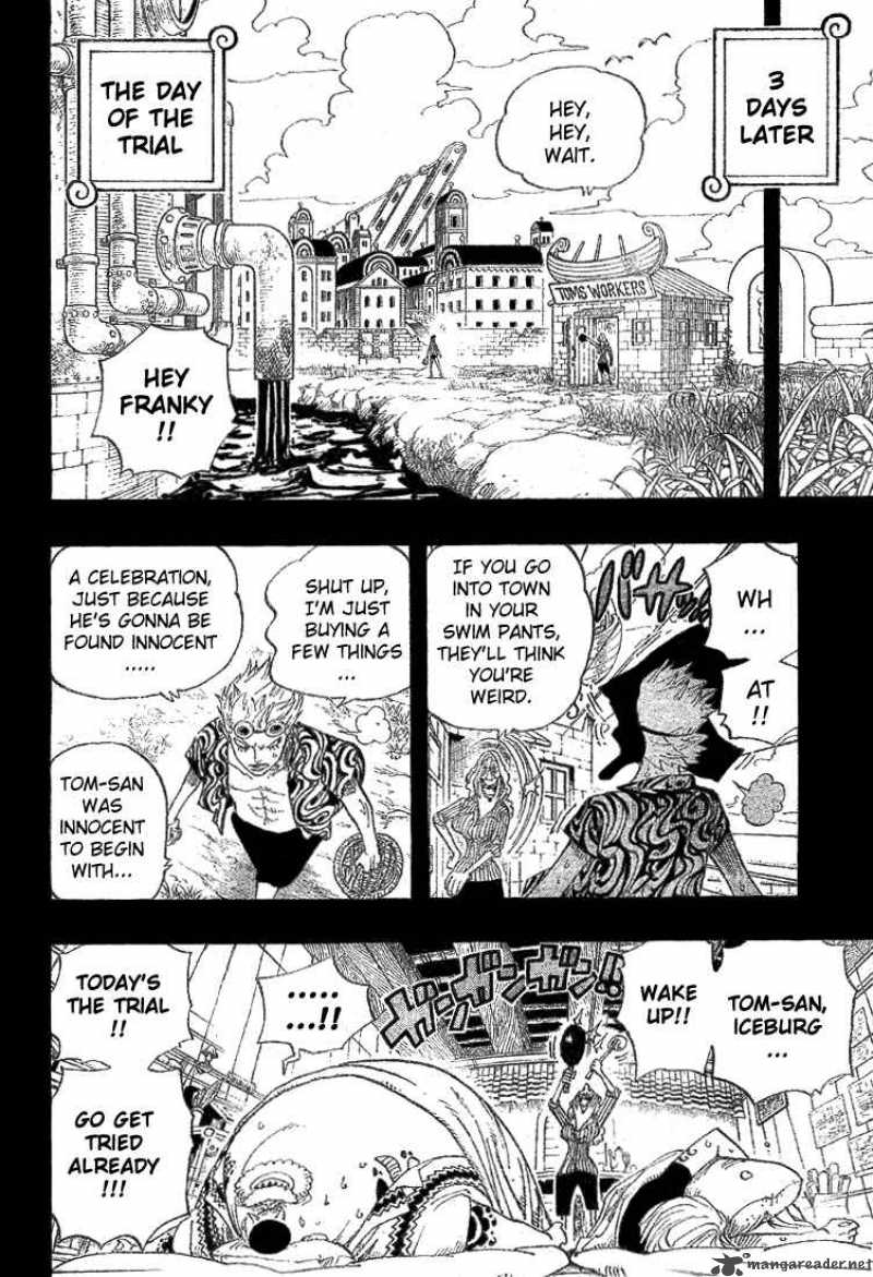 One Piece Chapter 355 page 14 - Chapter 355: Spandam