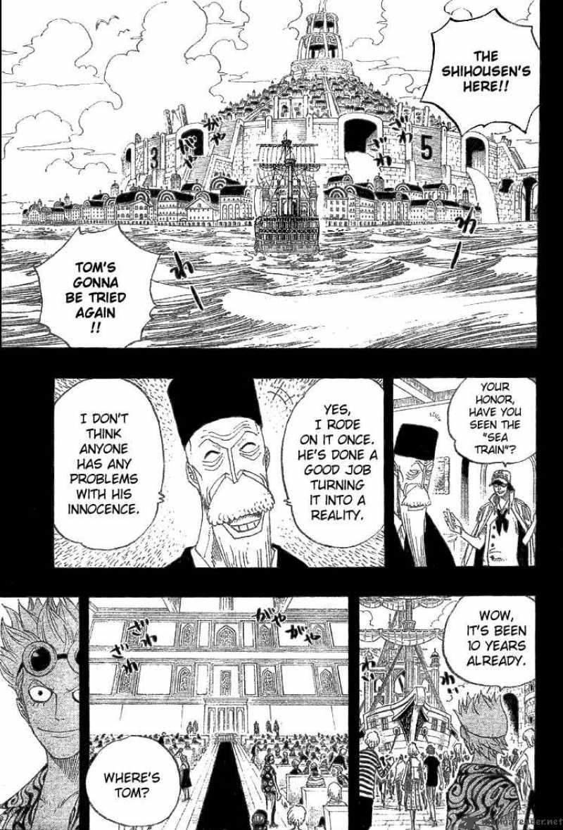 One Piece Chapter 355 page 15 - Chapter 355: Spandam