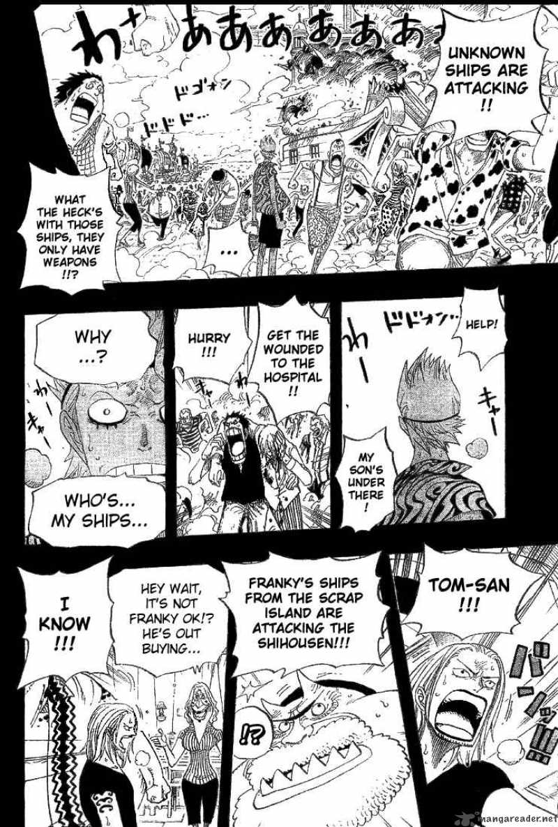 One Piece Chapter 355 page 17 - Chapter 355: Spandam