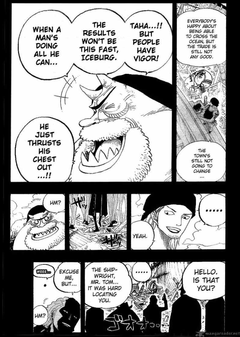 One Piece Chapter 355 page 3 - Chapter 355: Spandam