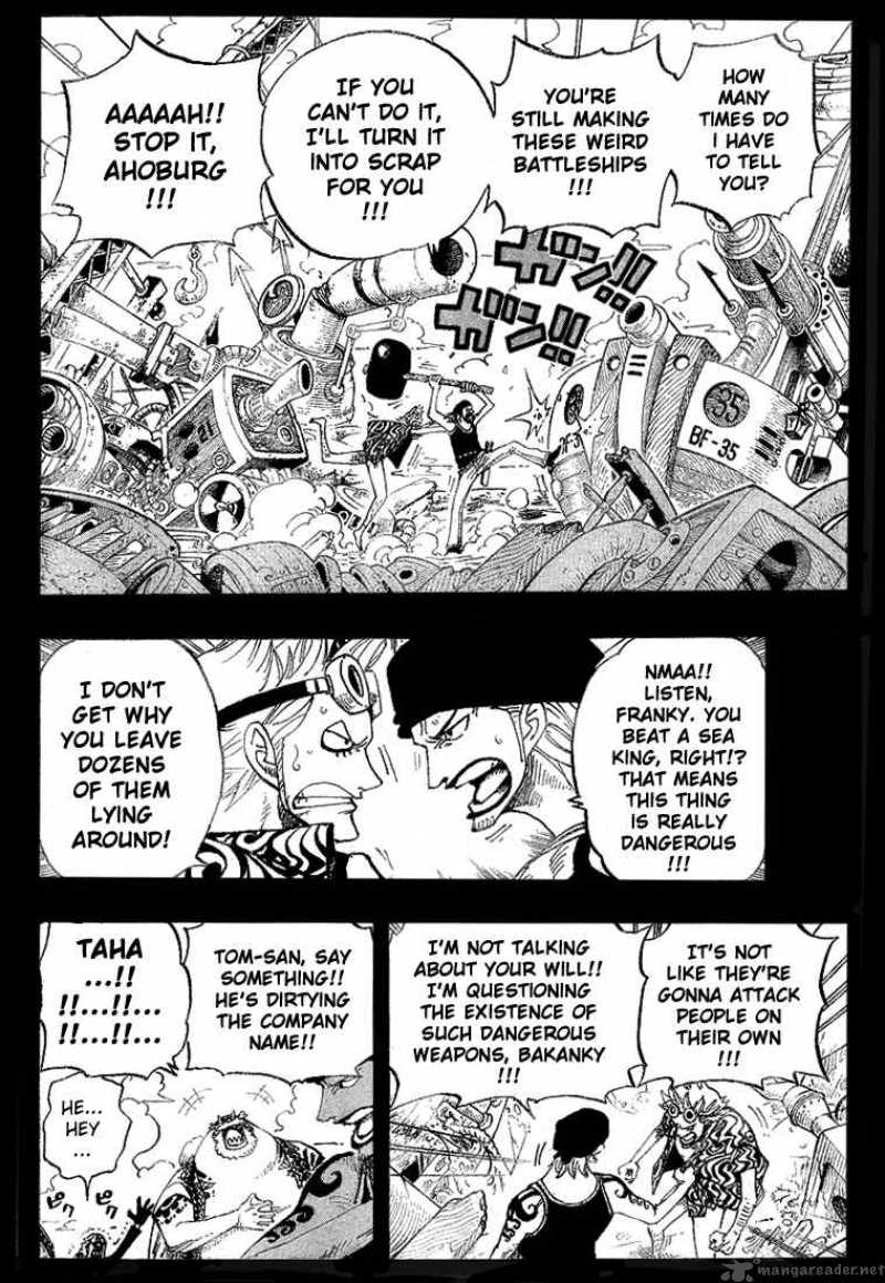One Piece Chapter 355 page 6 - Chapter 355: Spandam