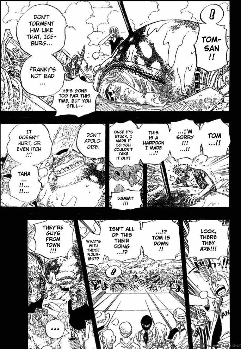 One Piece Chapter 356 page 11 - Chapter 356: Tom-san