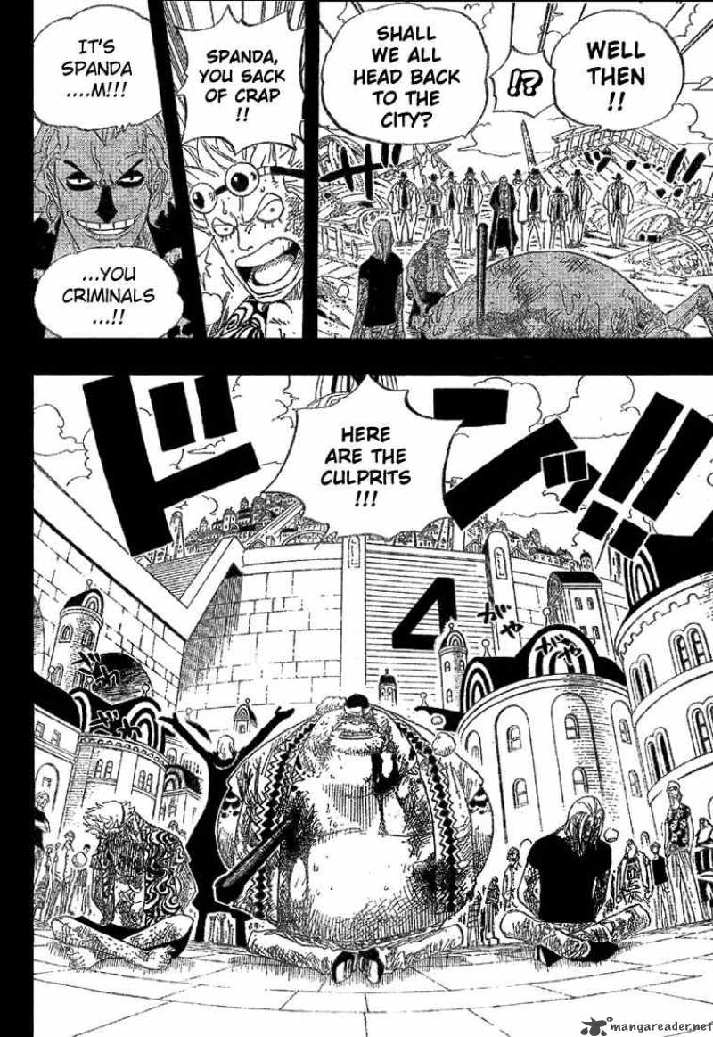 One Piece Chapter 356 page 12 - Chapter 356: Tom-san
