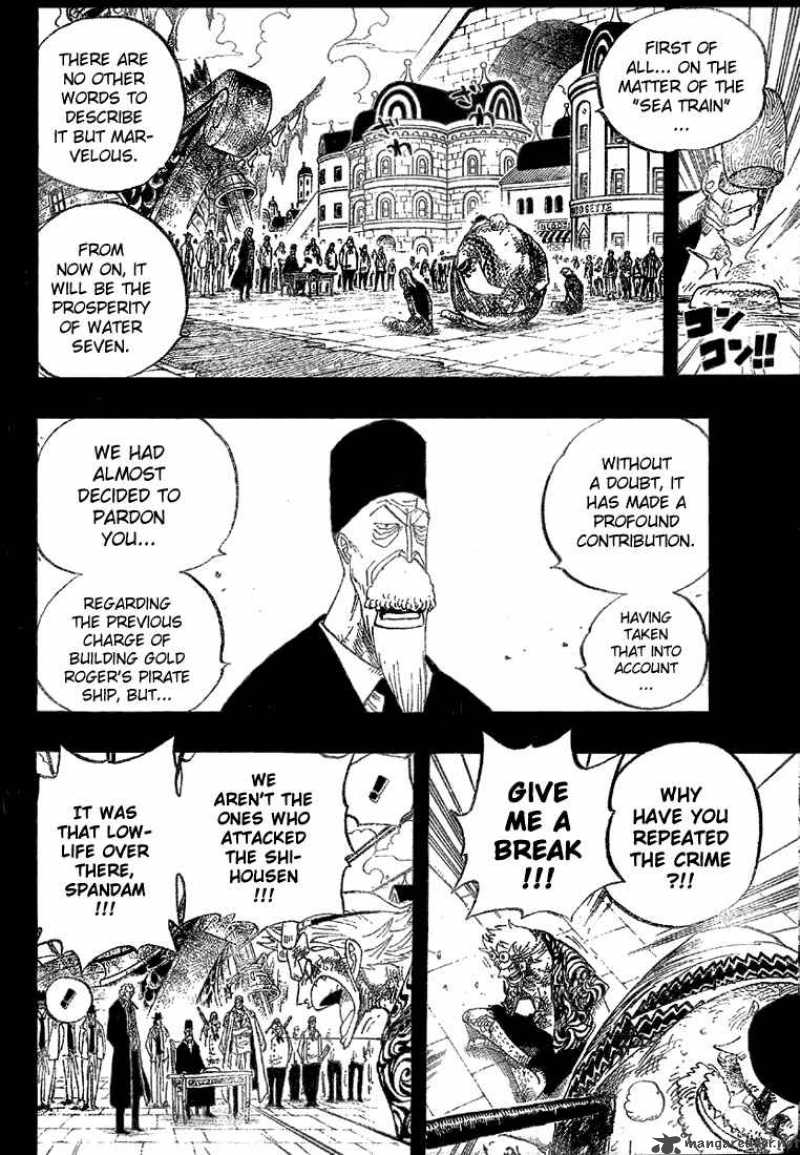 One Piece Chapter 356 page 14 - Chapter 356: Tom-san