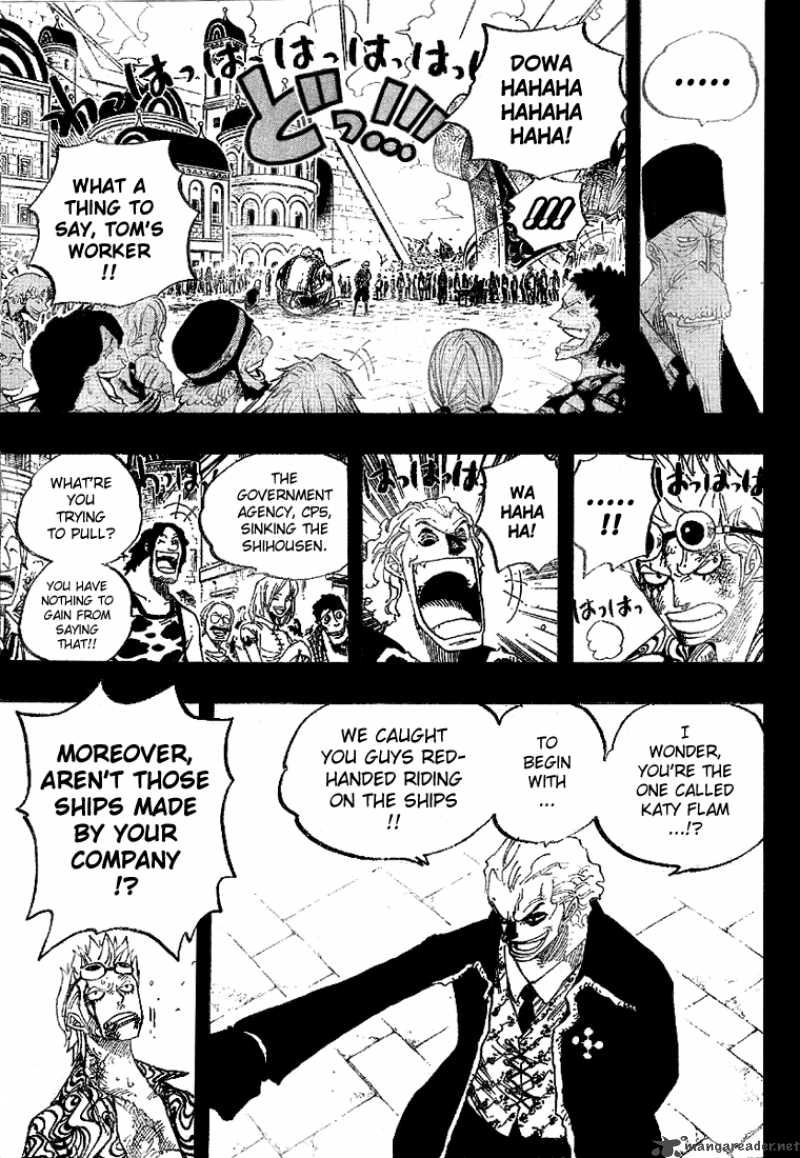 One Piece Chapter 356 page 15 - Chapter 356: Tom-san