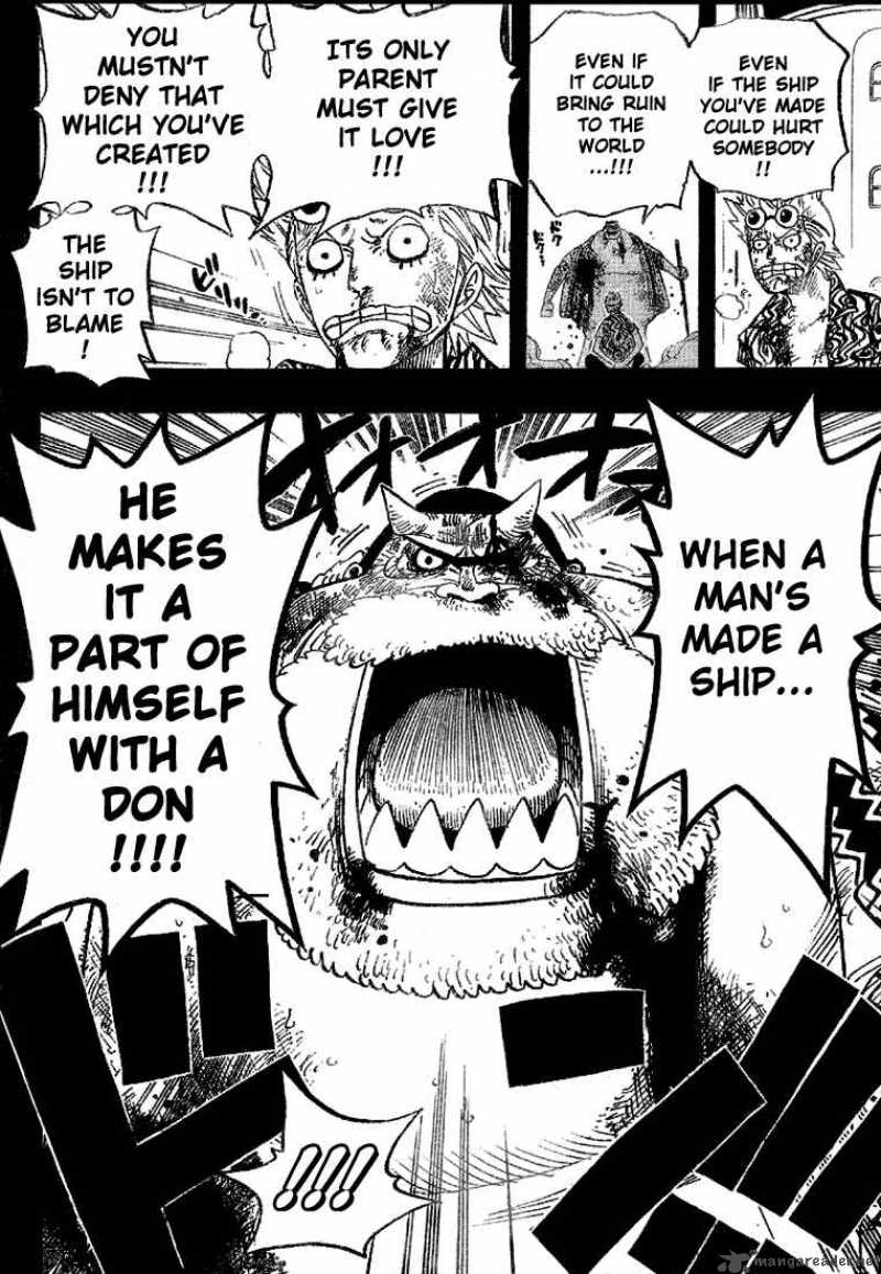 One Piece Chapter 356 page 18 - Chapter 356: Tom-san