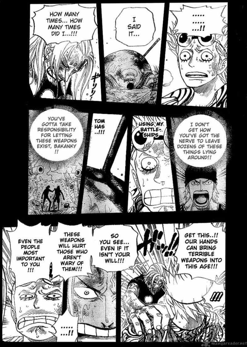 One Piece Chapter 356 page 9 - Chapter 356: Tom-san