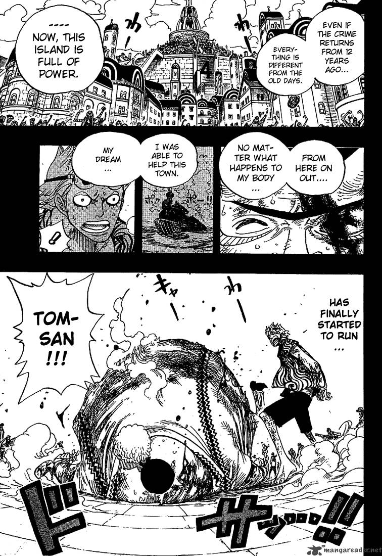 One Piece Chapter 357 page 11 - Chapter 357: Cutty Flam