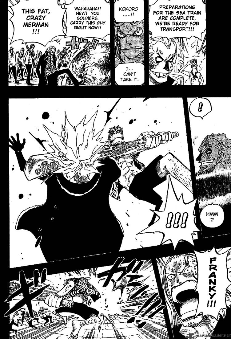 One Piece Chapter 357 page 14 - Chapter 357: Cutty Flam
