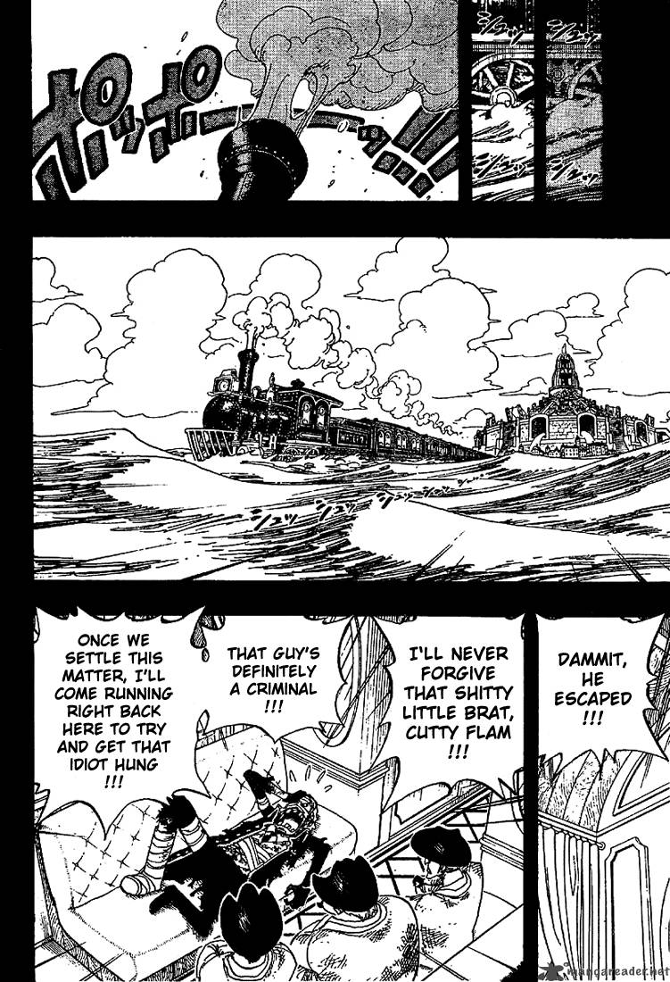 One Piece Chapter 357 page 16 - Chapter 357: Cutty Flam