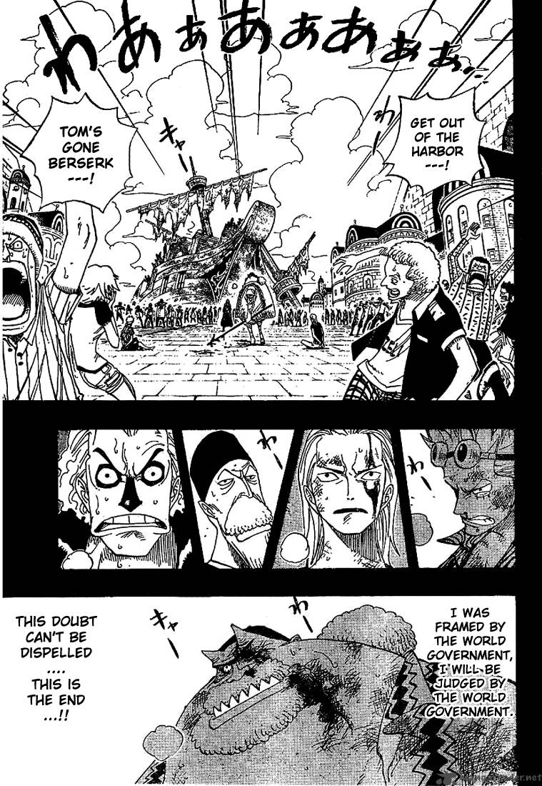 One Piece Chapter 357 page 3 - Chapter 357: Cutty Flam