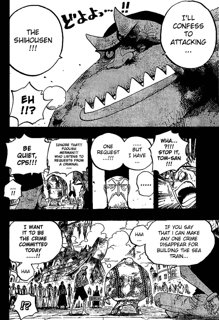 One Piece Chapter 357 page 8 - Chapter 357: Cutty Flam
