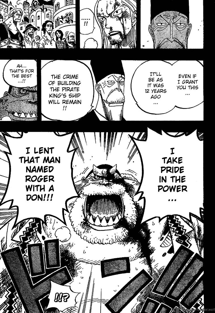 One Piece Chapter 357 page 9 - Chapter 357: Cutty Flam